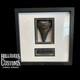 Authentic Megalodon Shark Tooth 3.625 Fossil Custom Framed Shadowbox Display