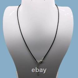 MEGALODON Shark Tooth Necklace 2 & 3/8 in. DEEP BLUE BLADE SUPER QUALITY
