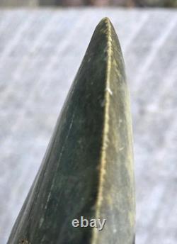 Megalodon Shark Tooth Fossil 4.57 Serrated Natural Real Blue Grey Meg Tooth
