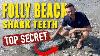 Shark Tooth Hunting The Carolinas Folly Beach Sc
