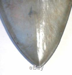 Superb, Huge 5.38 Fossil Megalodon Tooth No Repair Or Restoration! Aaaa+++